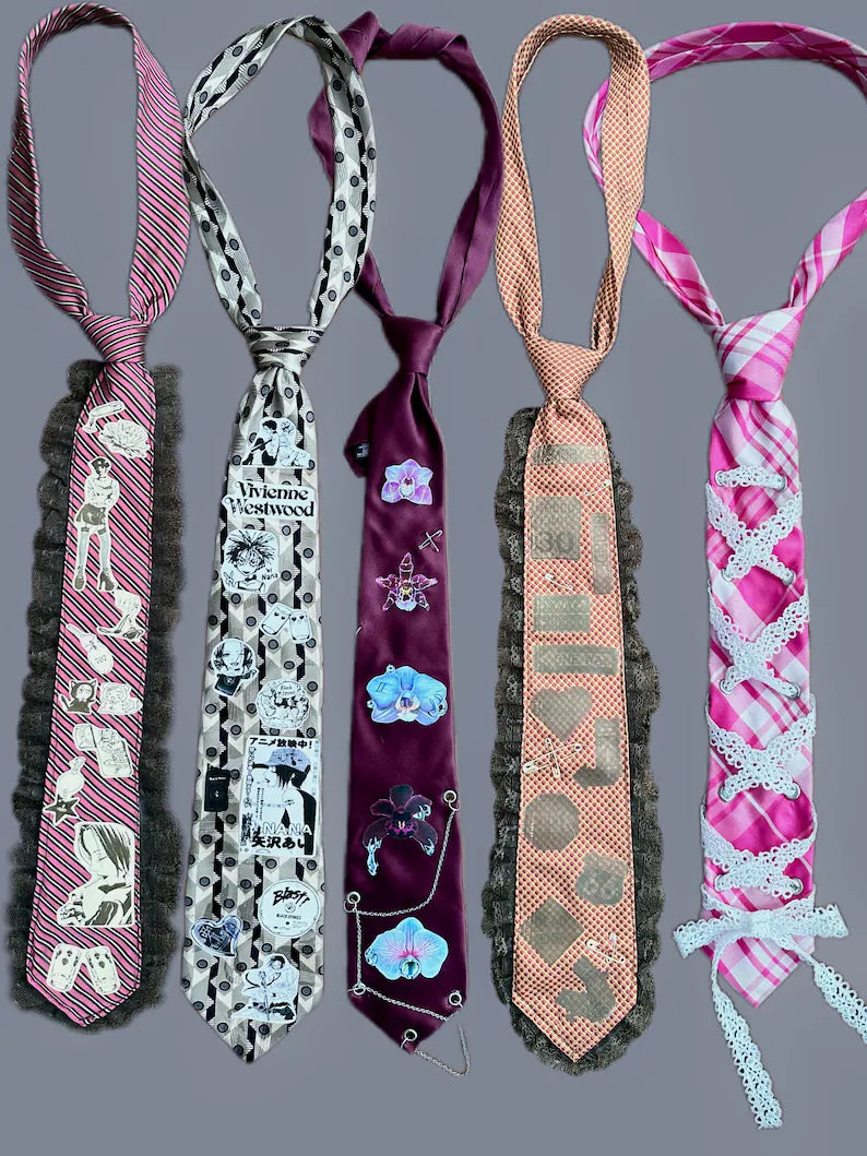 Embellished ties trend flash – Goodordering