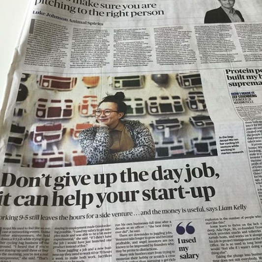 We were in the Sunday Times