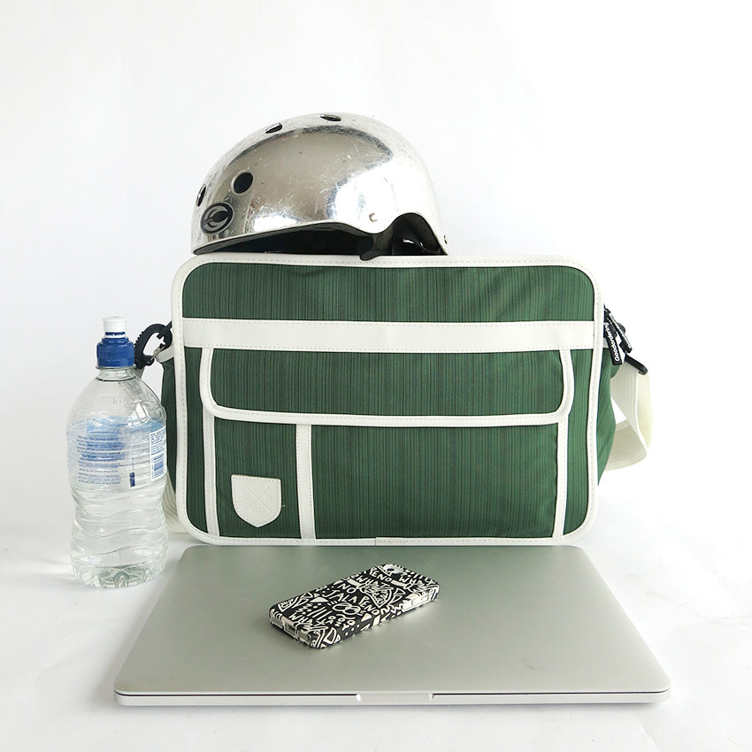 Messenger pannier bag Green