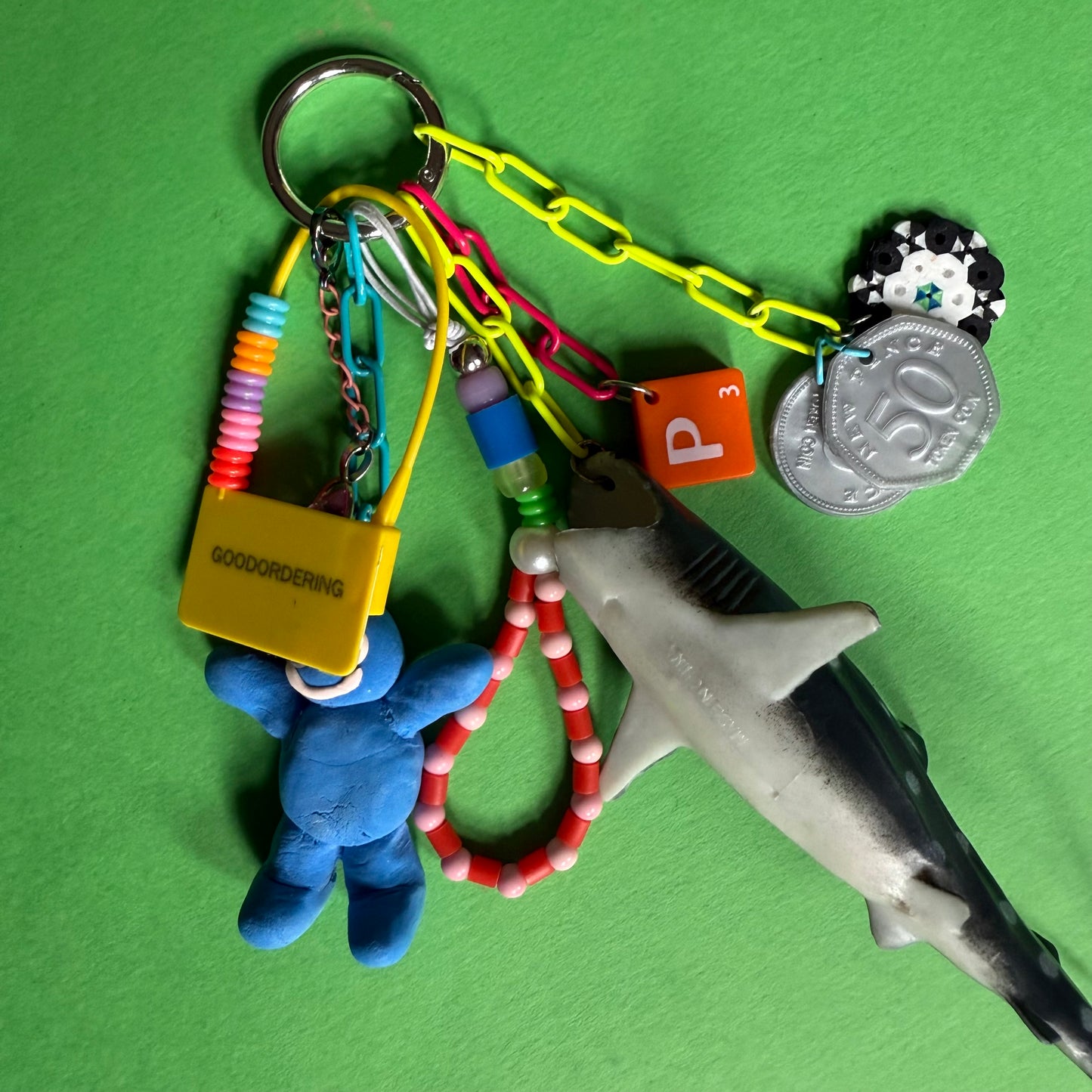 Bag / trousers charm and keyring top drawer