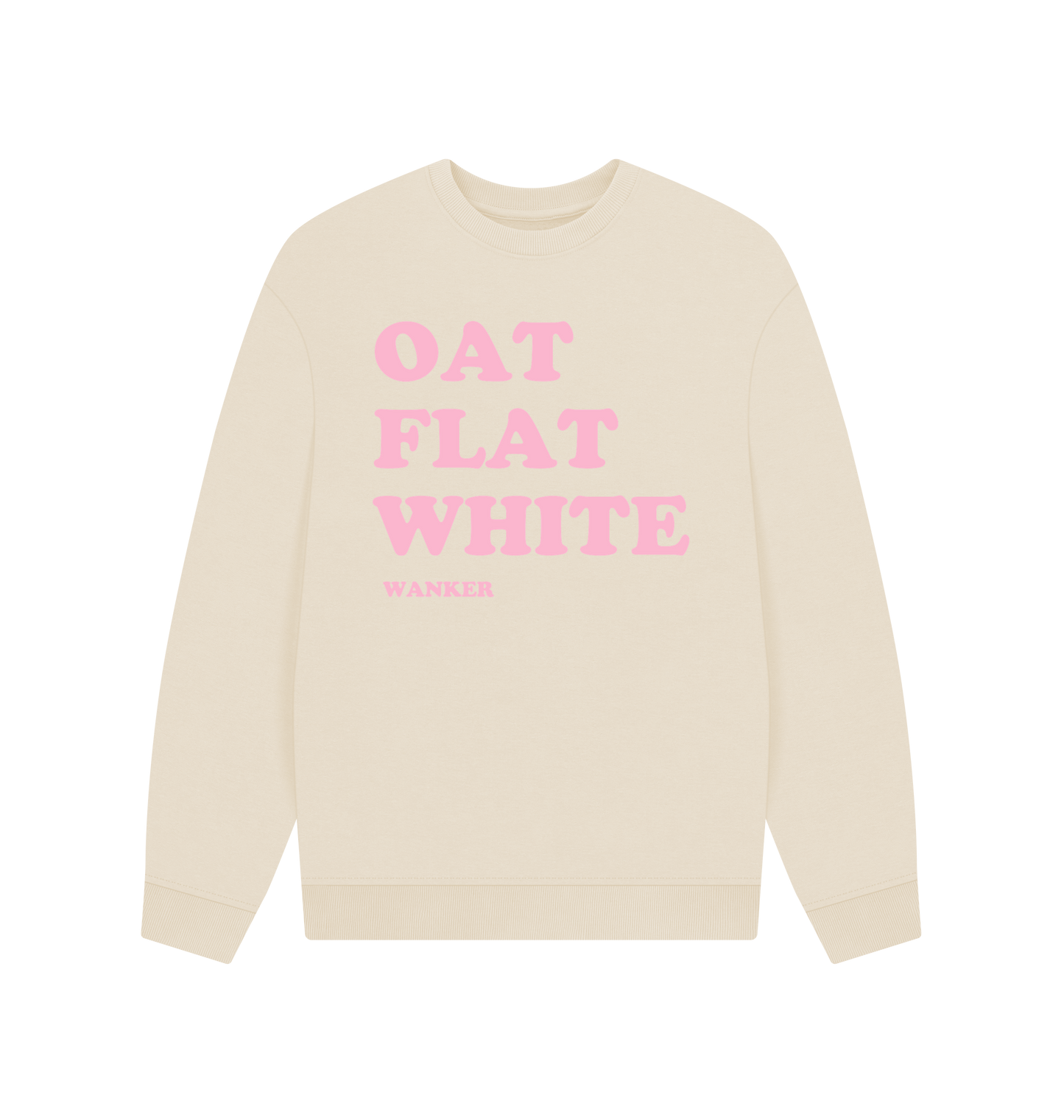 Oat Printed Sweater Front