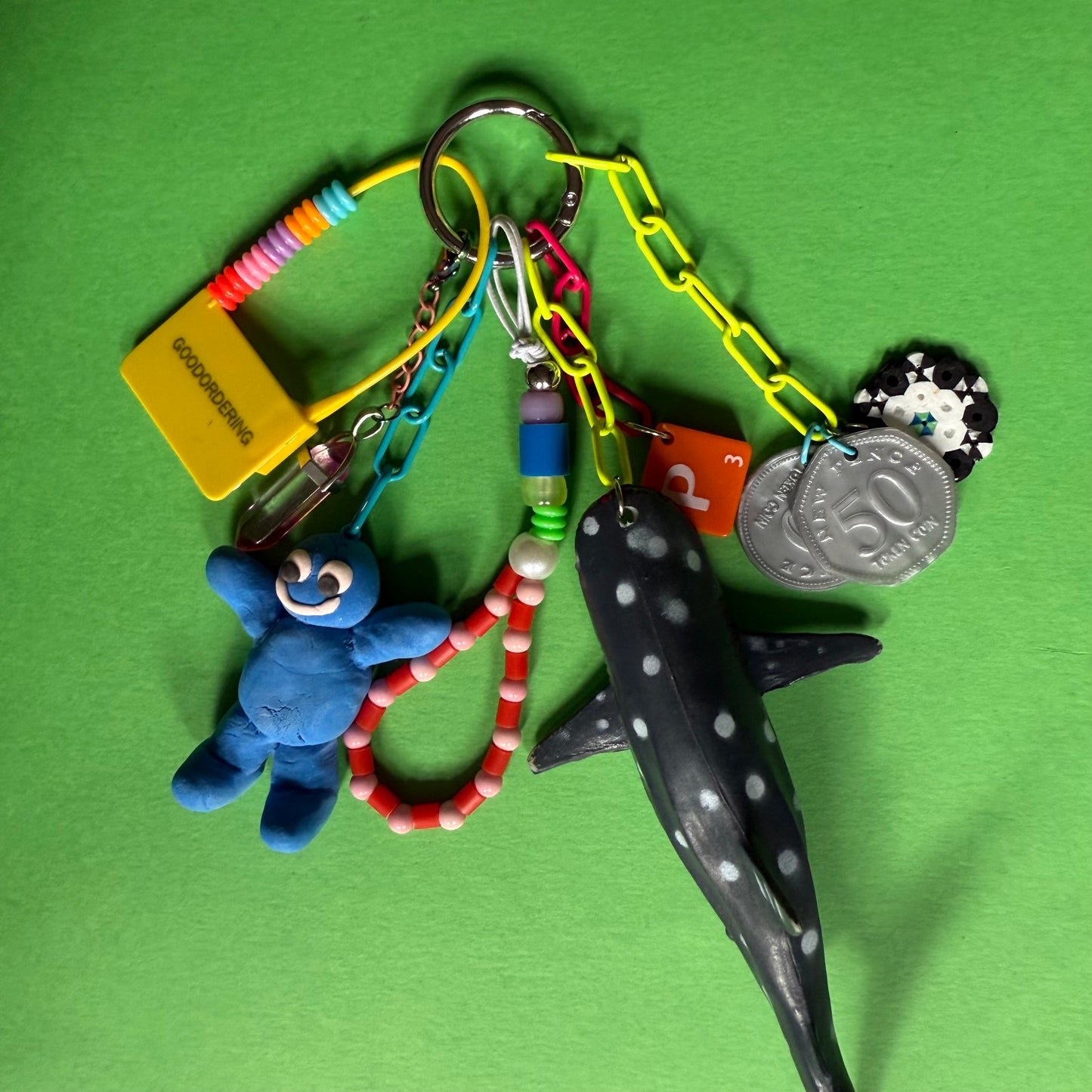 Bag / trousers charm and keyring top drawer