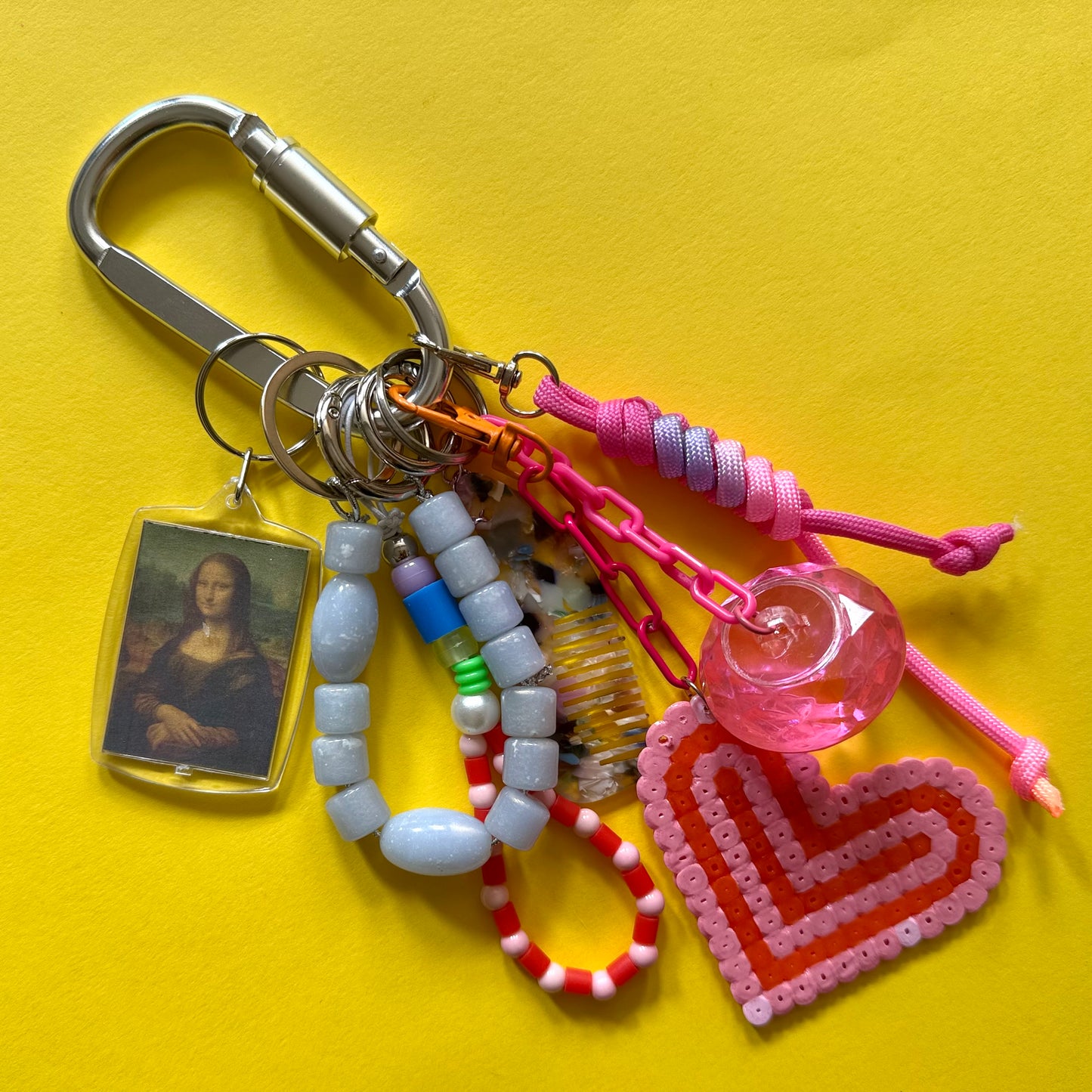 Bag charm and keyring Comb