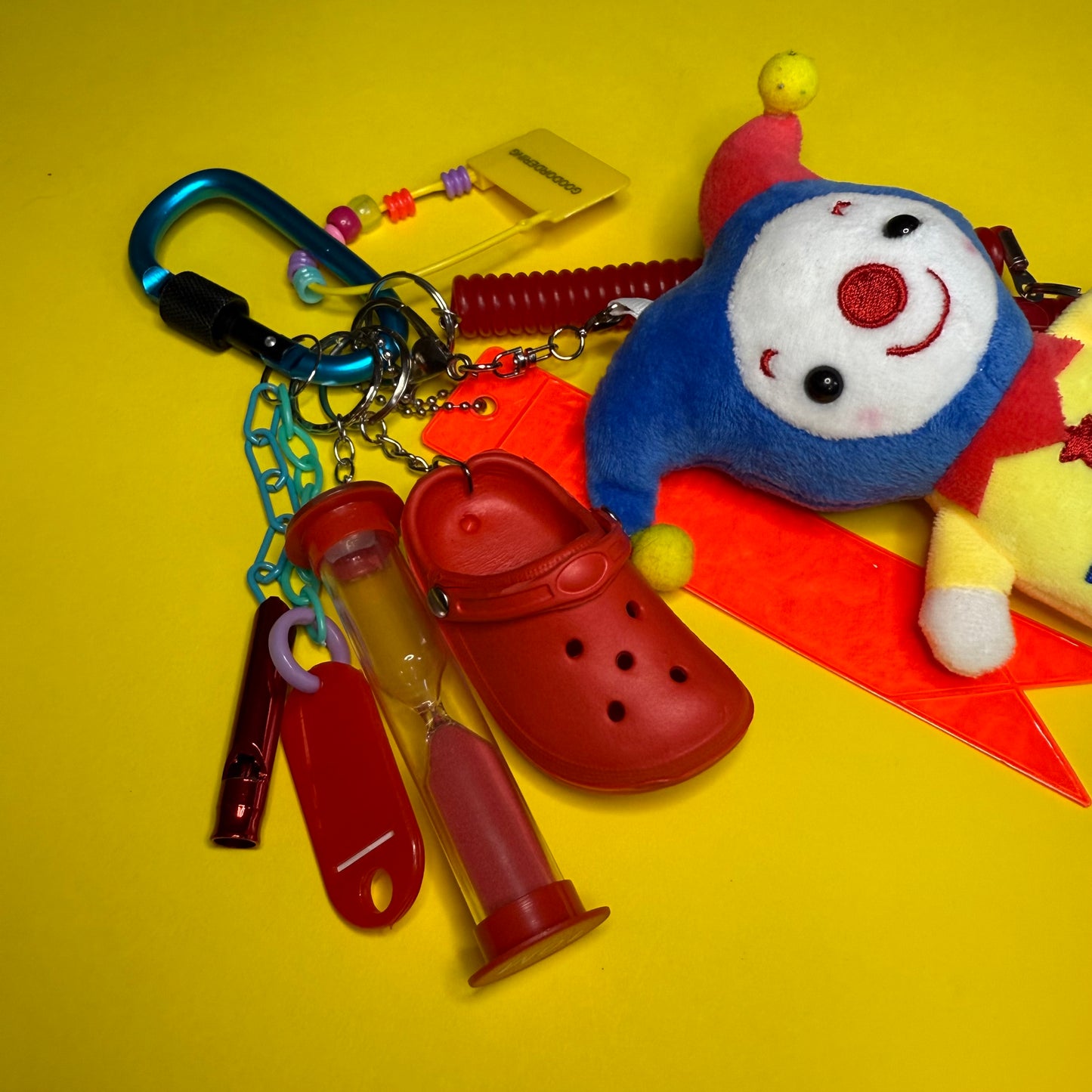 Bag charm and keyring Jester