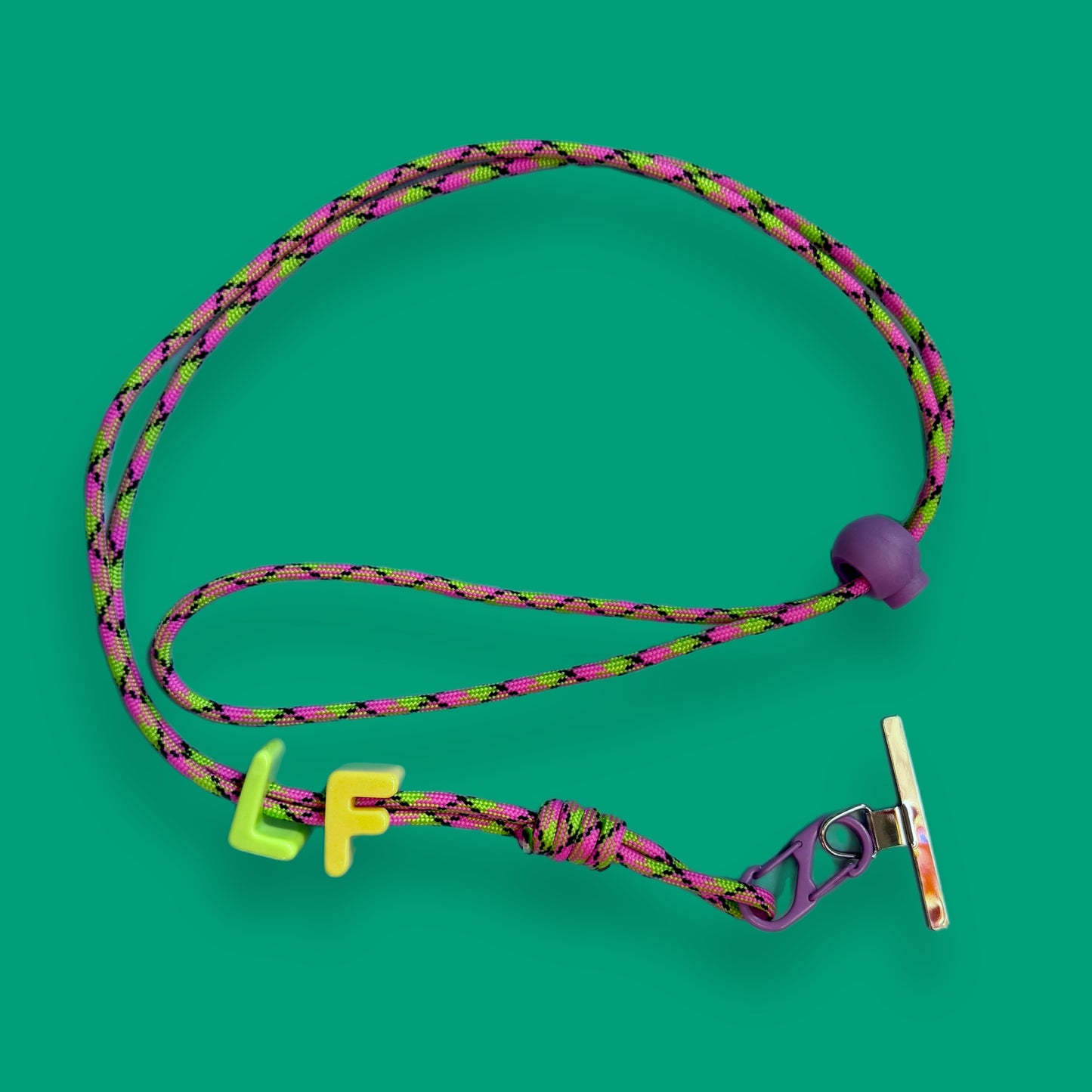Personalised cord Phone strap lanyard adjustable