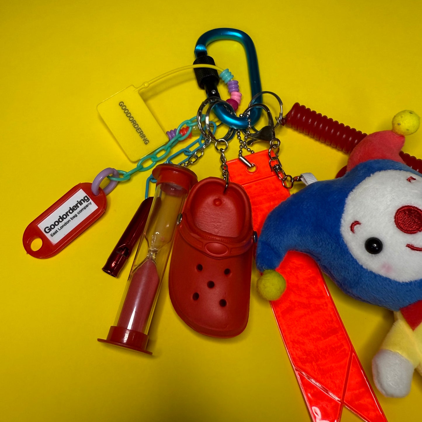 Bag charm and keyring Jester