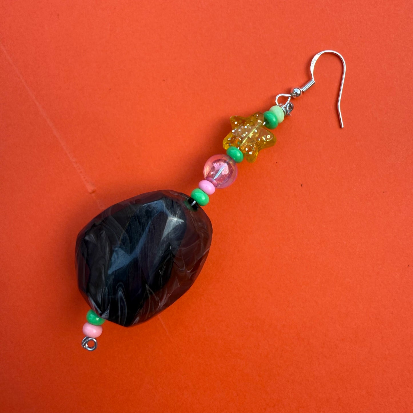 Beaded drop bead earrings individual