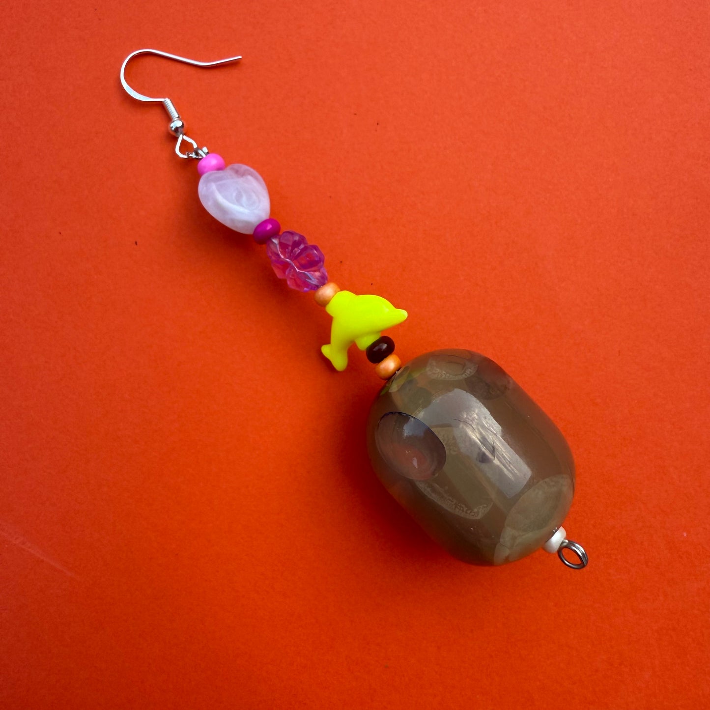 Beaded drop bead earrings individual