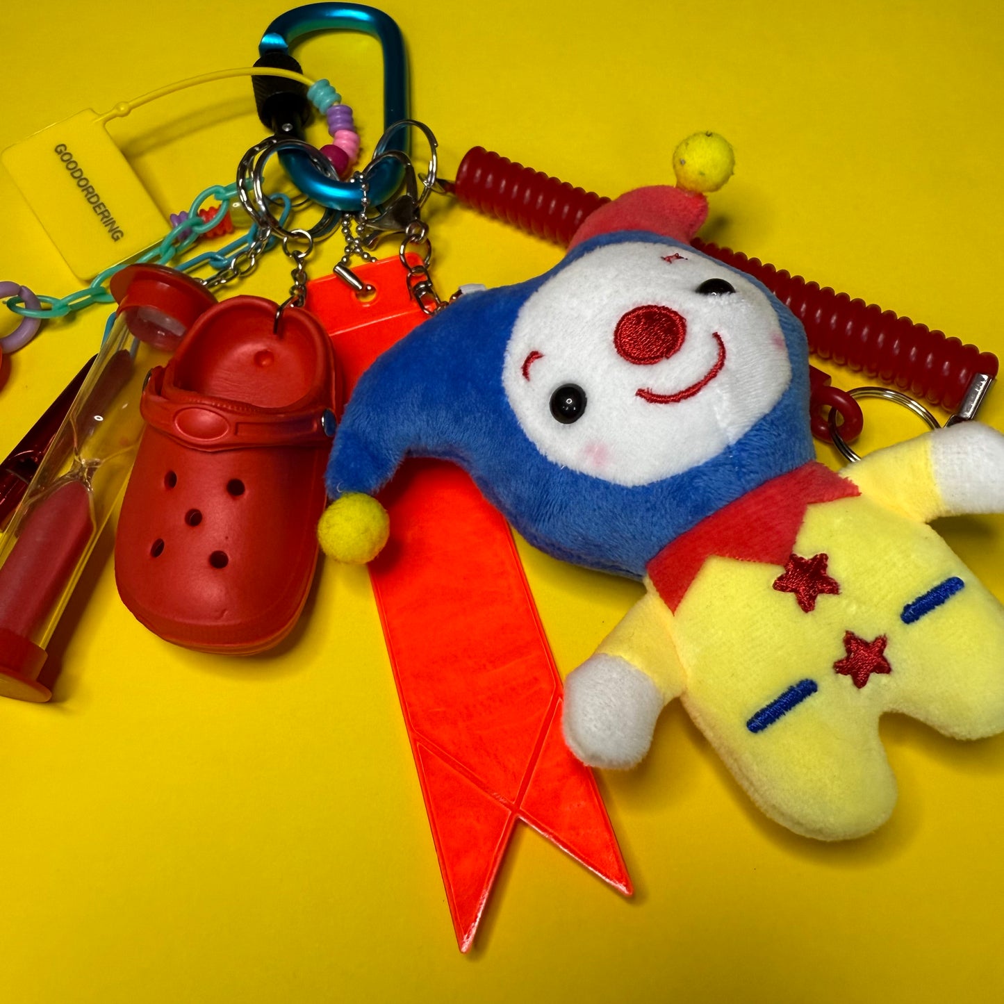 Bag charm and keyring Jester