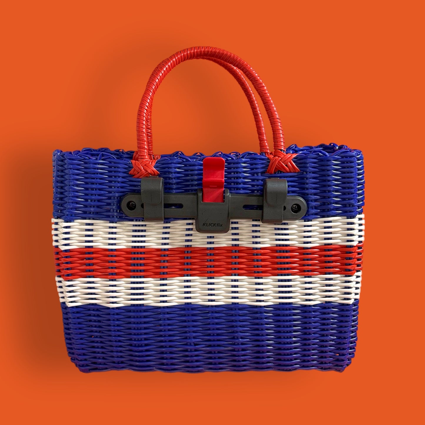 Bicycle Pannier french plastic woven basket