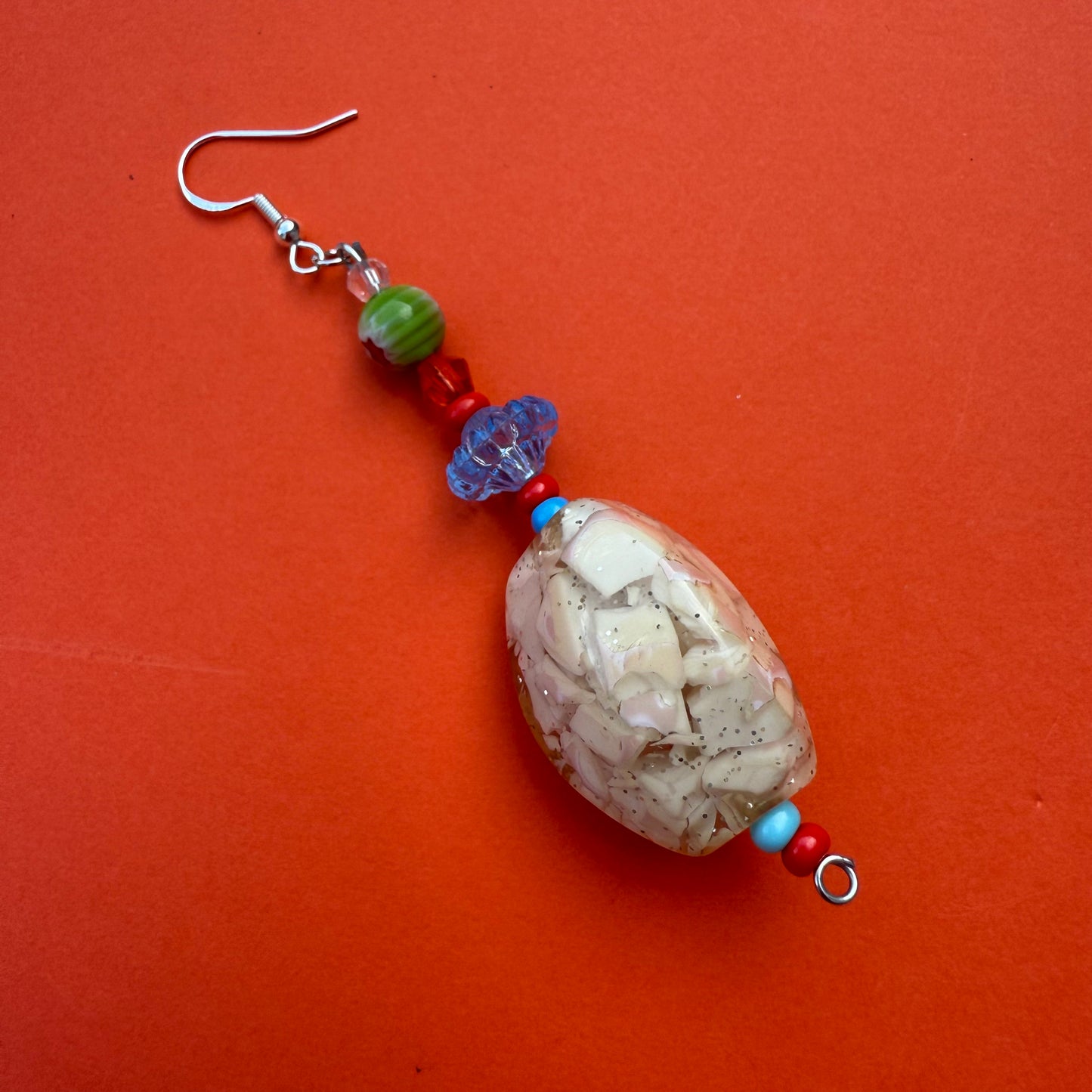 Beaded drop bead earrings individual
