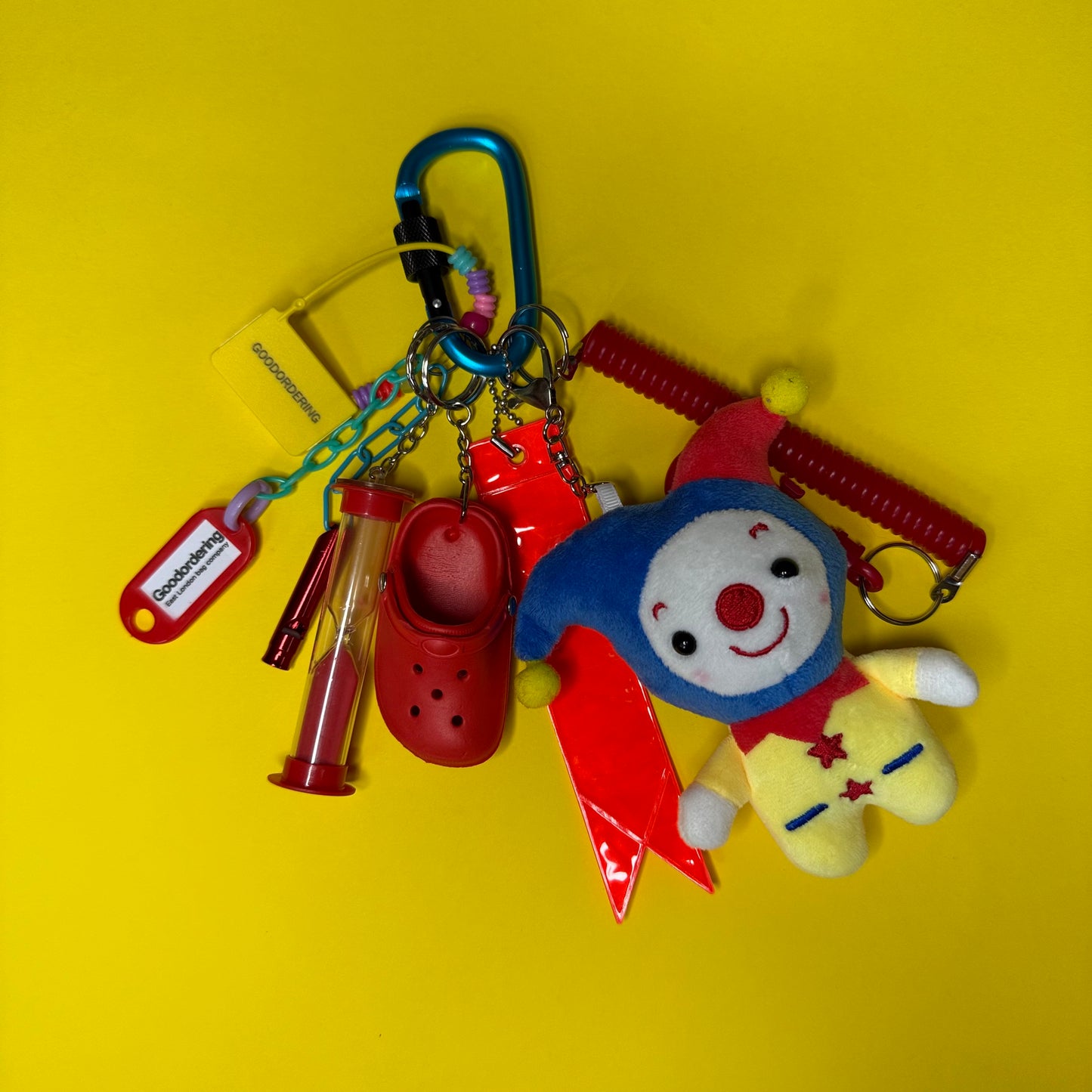 Bag charm and keyring Jester