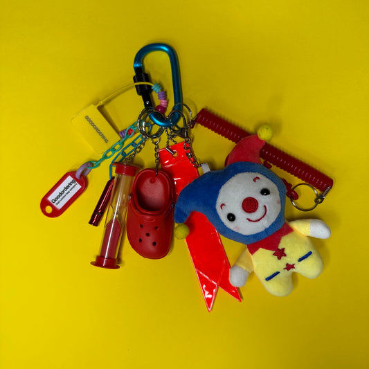 Bag charm and keyring Jester