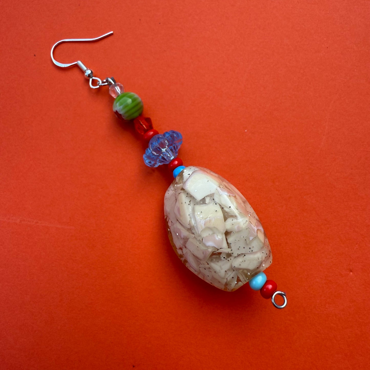 Beaded drop bead earrings individual