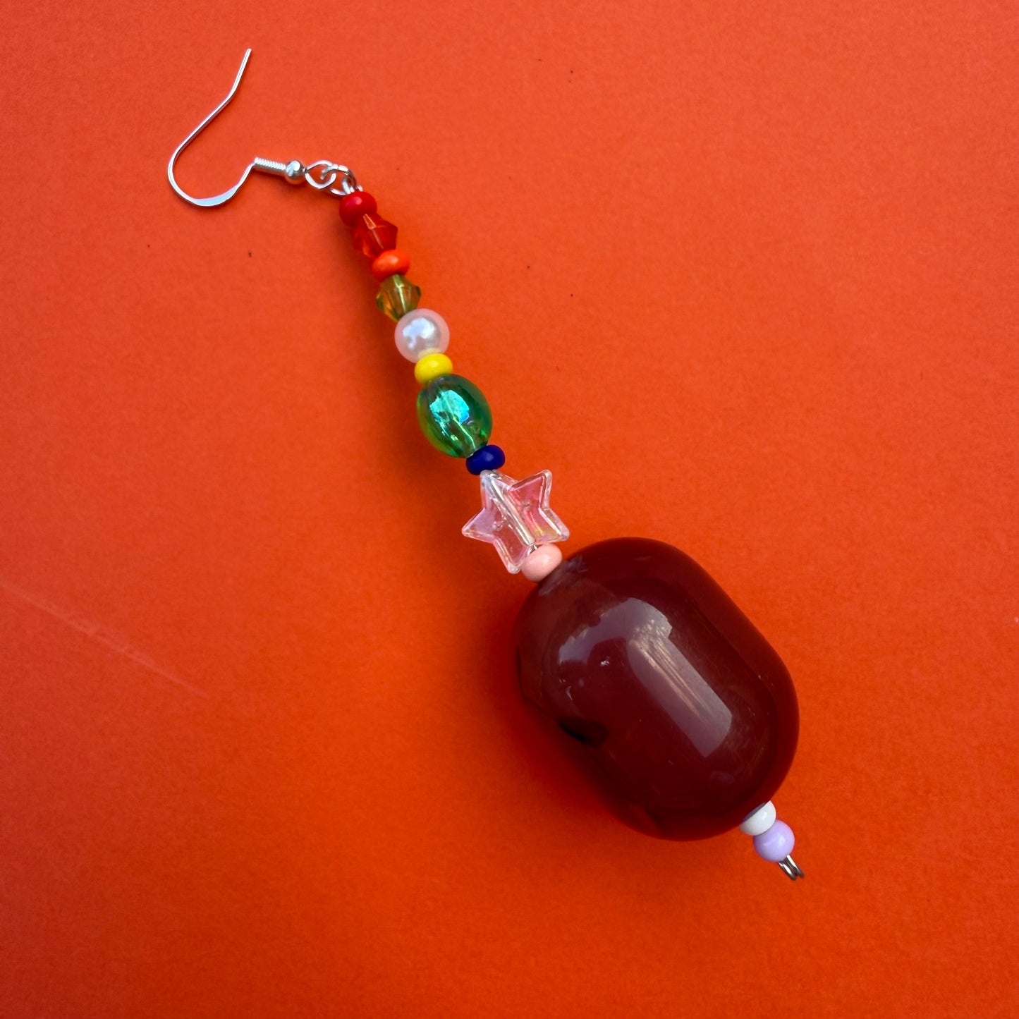 Beaded drop bead earrings individual