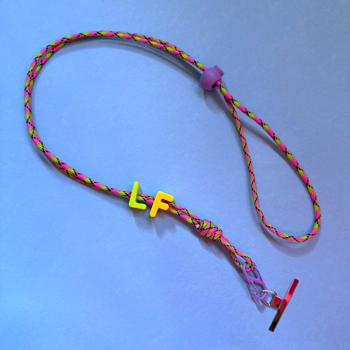 Personalised cord Phone strap lanyard adjustable