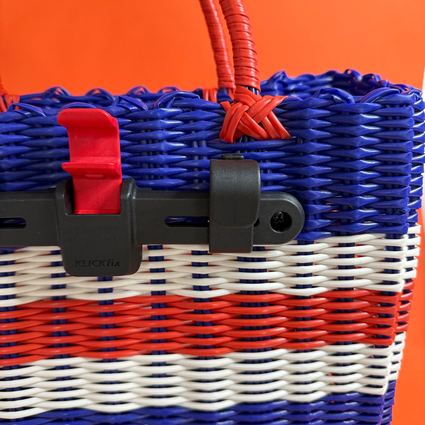 Bicycle Pannier french plastic woven basket