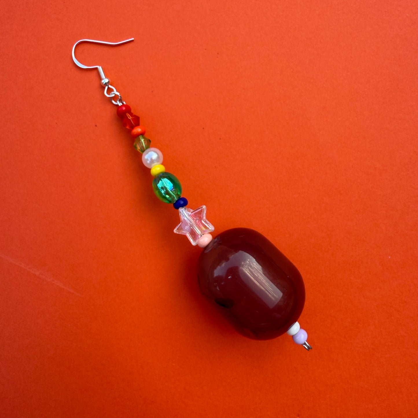 Beaded drop bead earrings individual