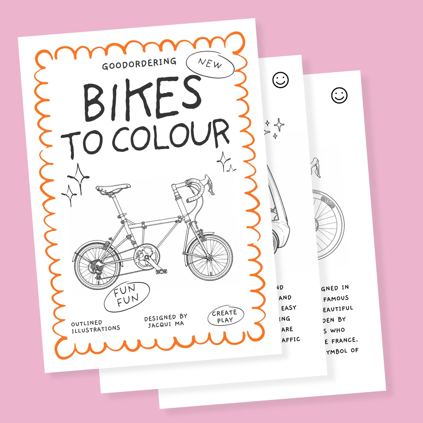 Big Book of Bikes: A Colouring Adventure with Fun Bicycle Facts
