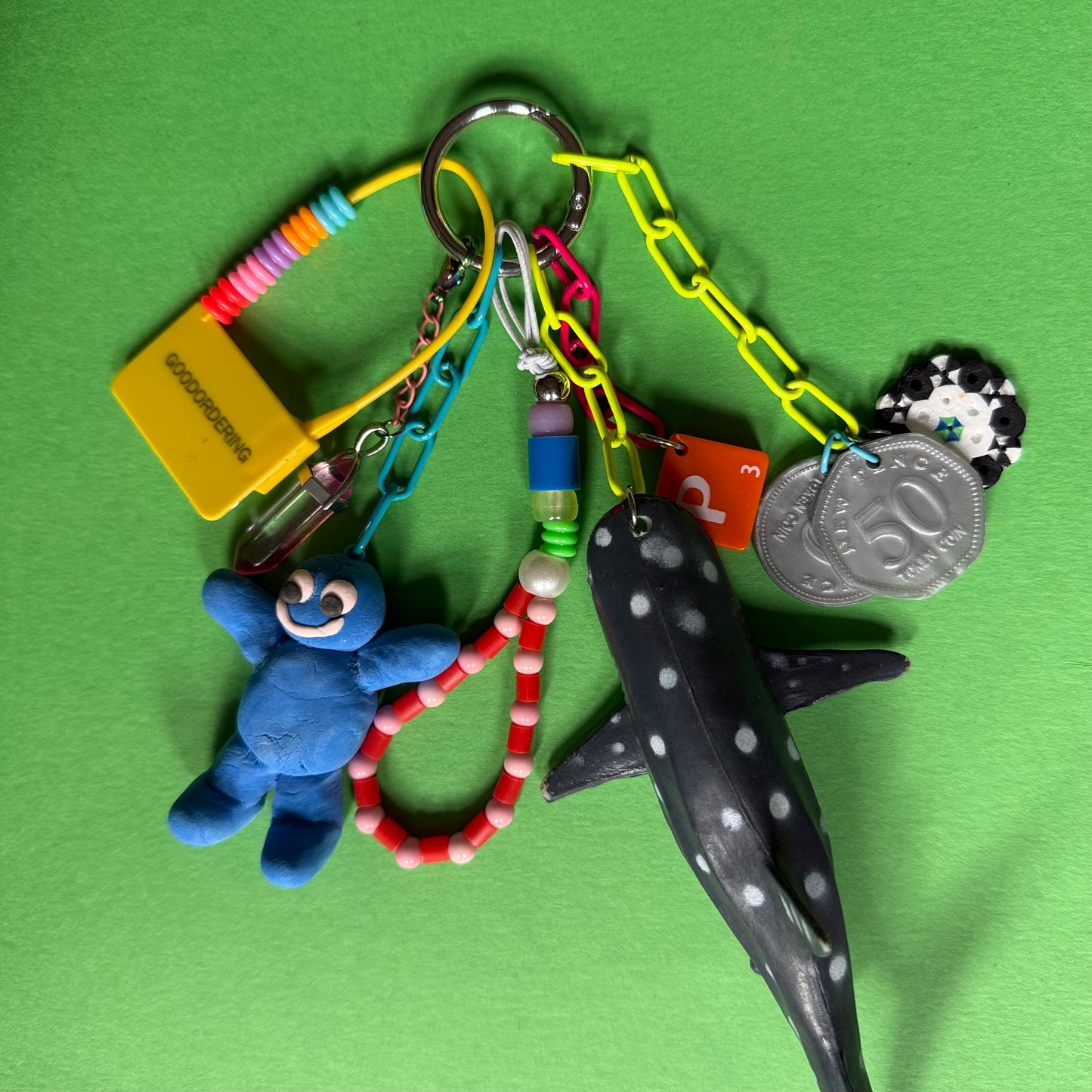 Bag / trousers charm and keyring top drawer