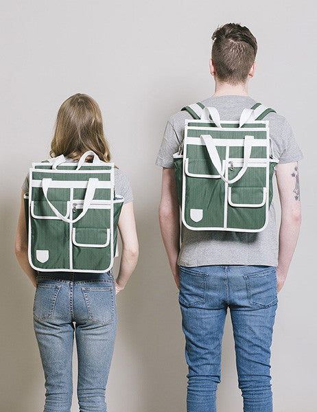 Green Market Shopper: Convertible Backpack Pannier cycling bag Goodordering