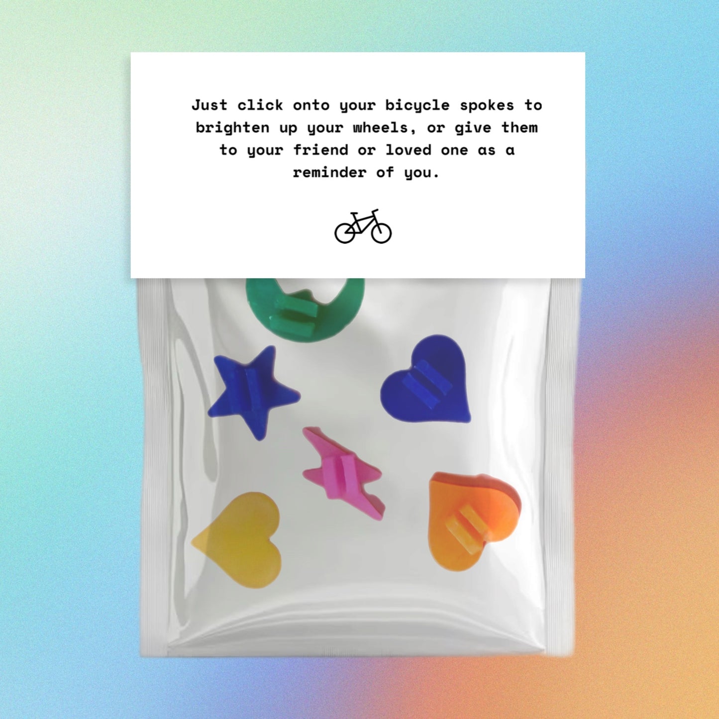 Bike spoke charms