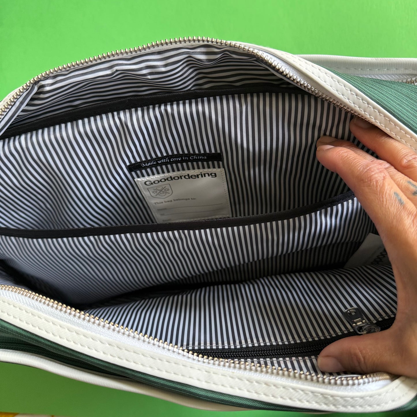 Messenger pannier bag Green