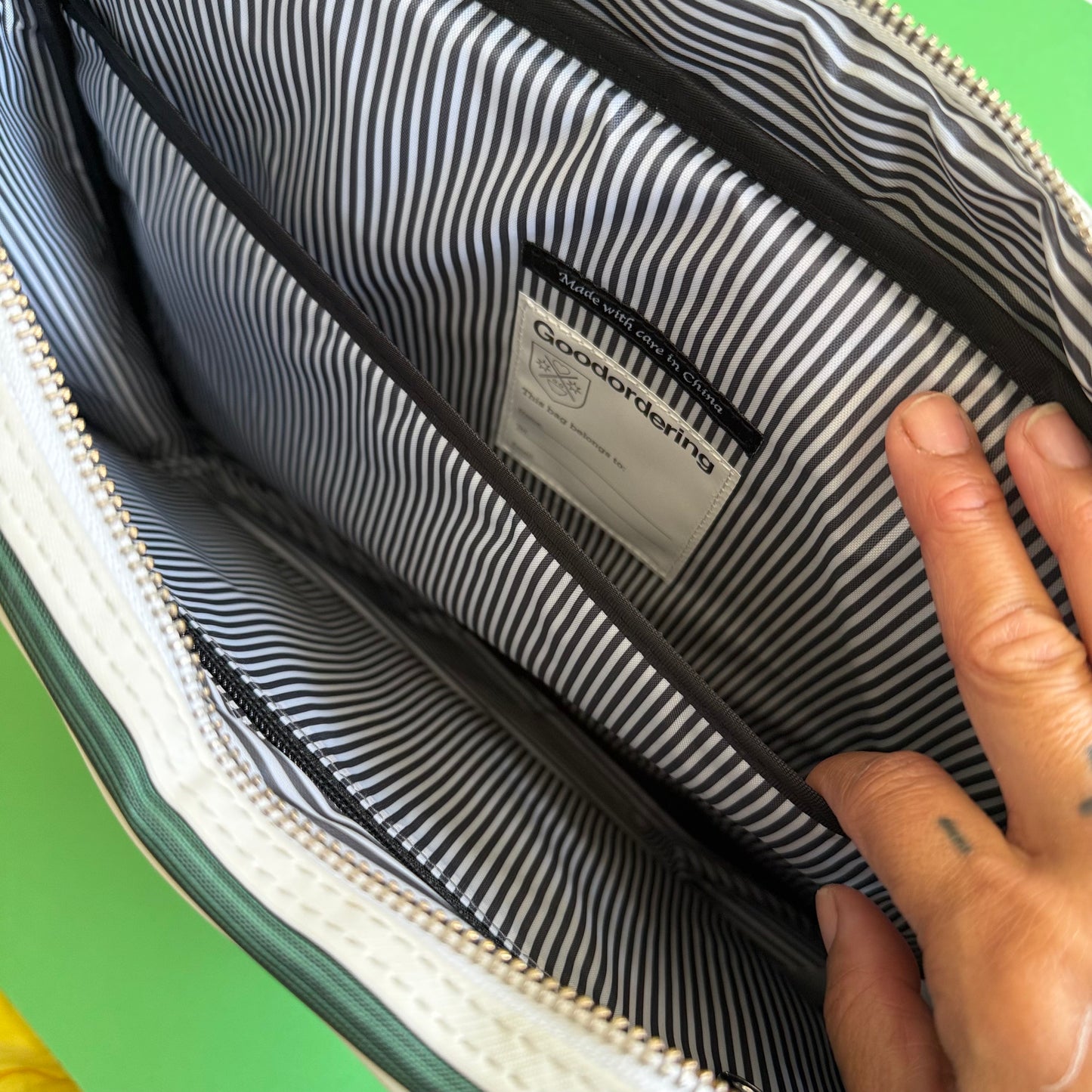 Messenger pannier bag Green
