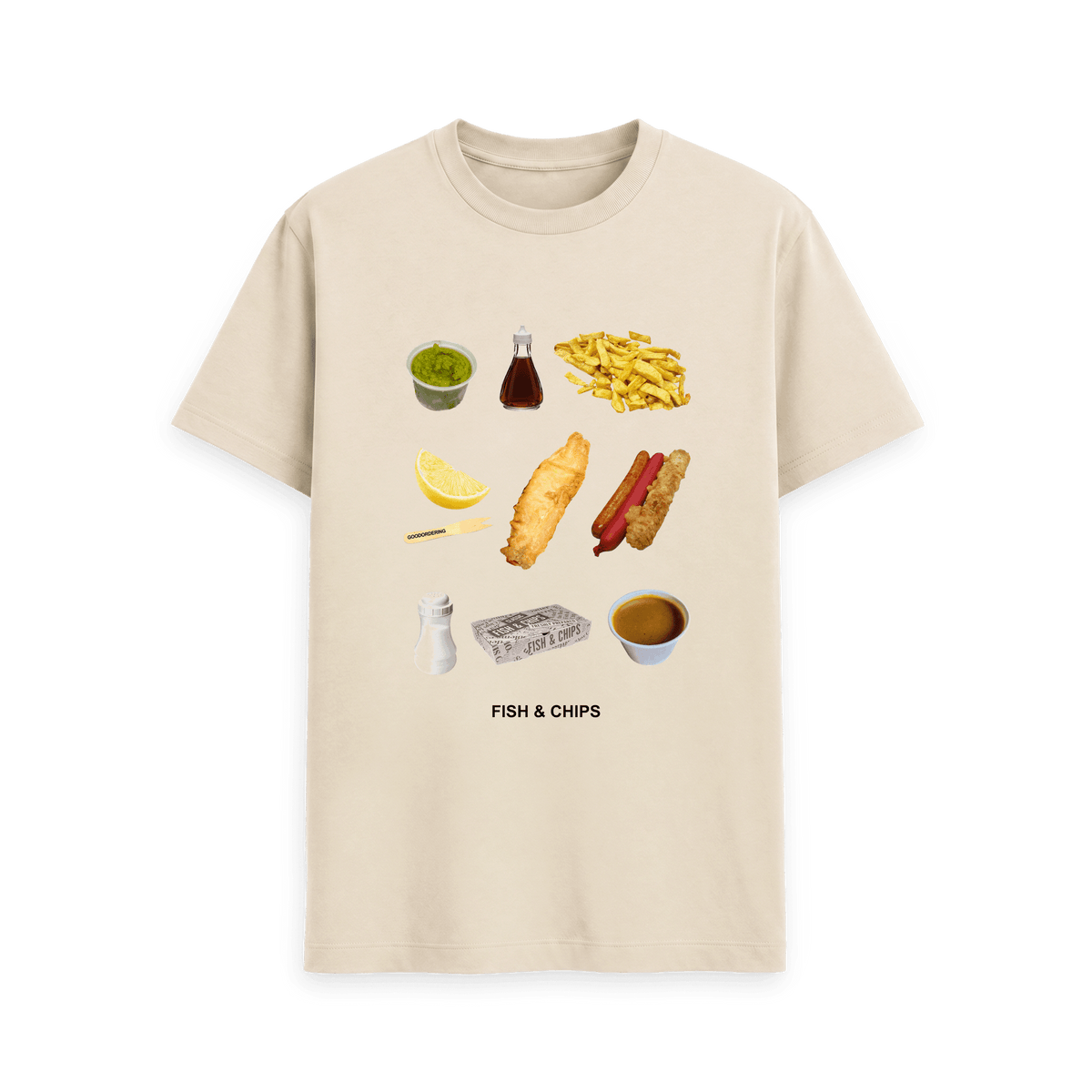 Oat Printed T-shirt Front