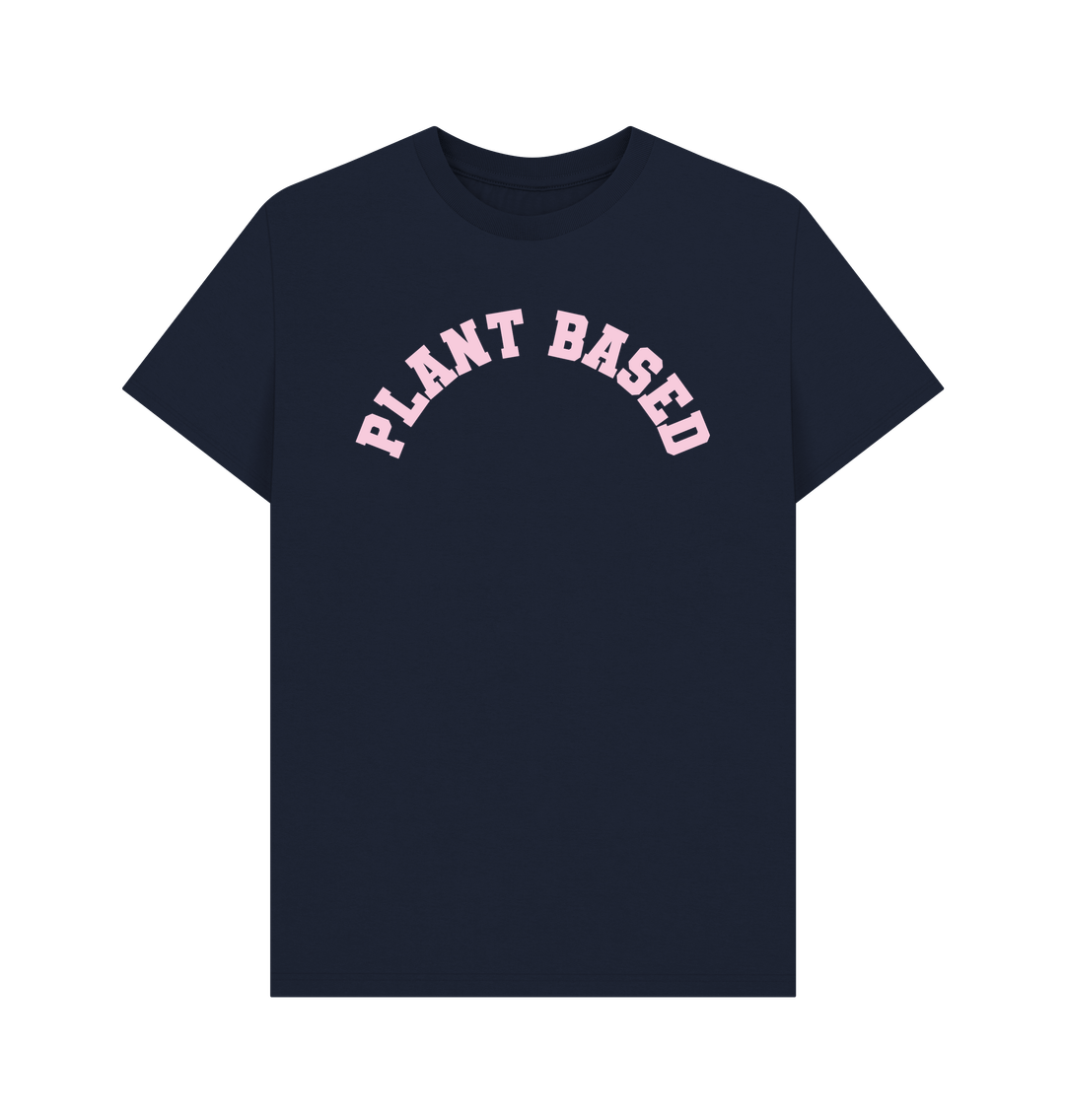 Navy Blue Plant based unisex organic cotton t-shirt