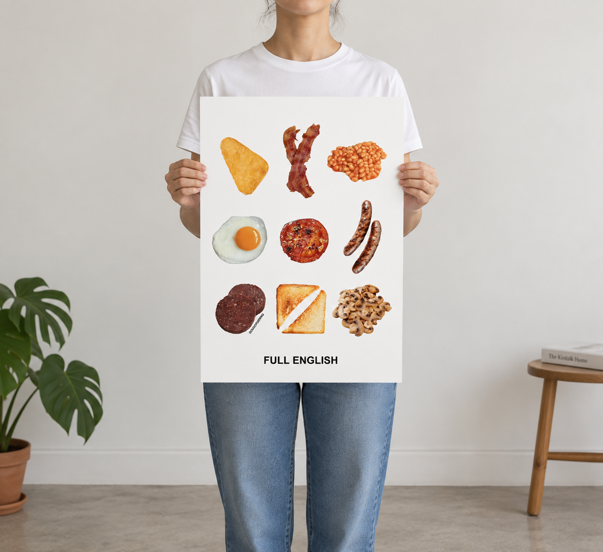 Full English A3 Art Print