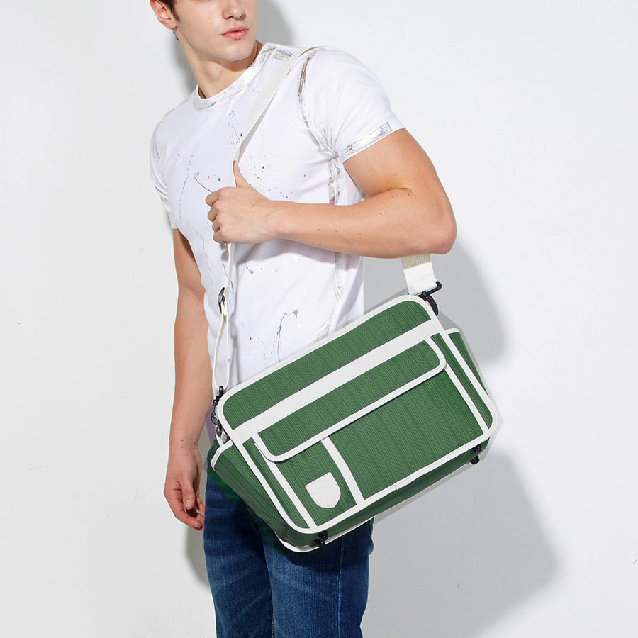 Messenger pannier bag Green