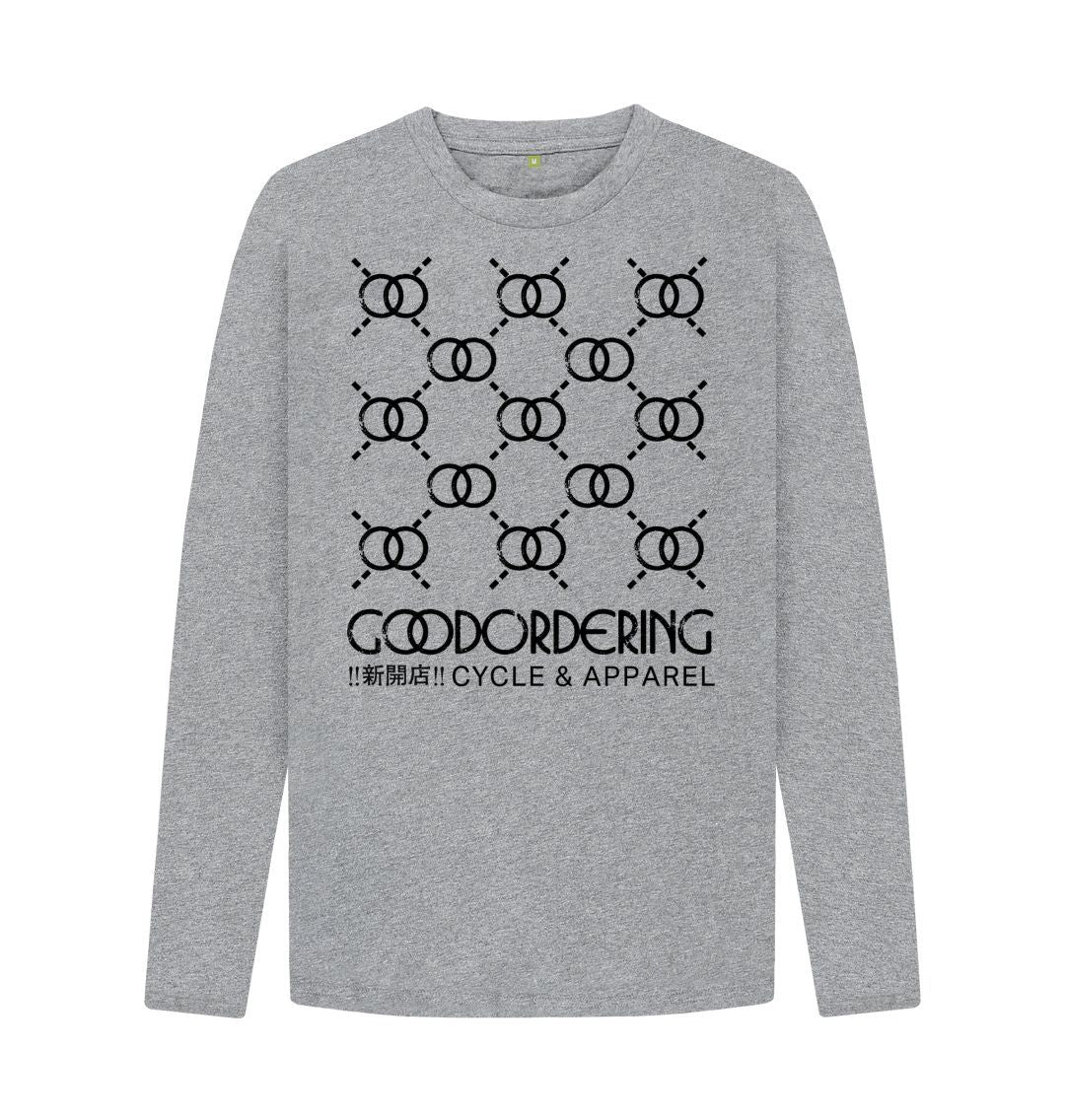 Athletic Grey Monogram Long Sleeve Unisex 2