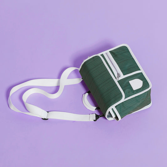 Bike Handlebar Bag satchel classic green