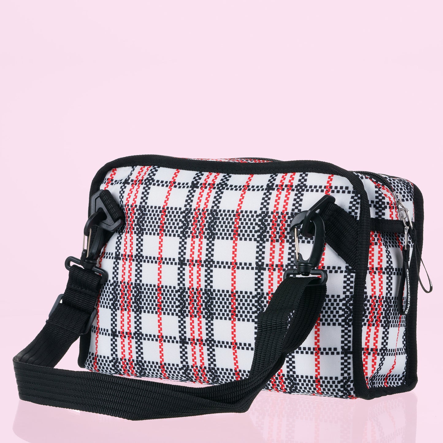 Tartan Eco wash bag sling bag