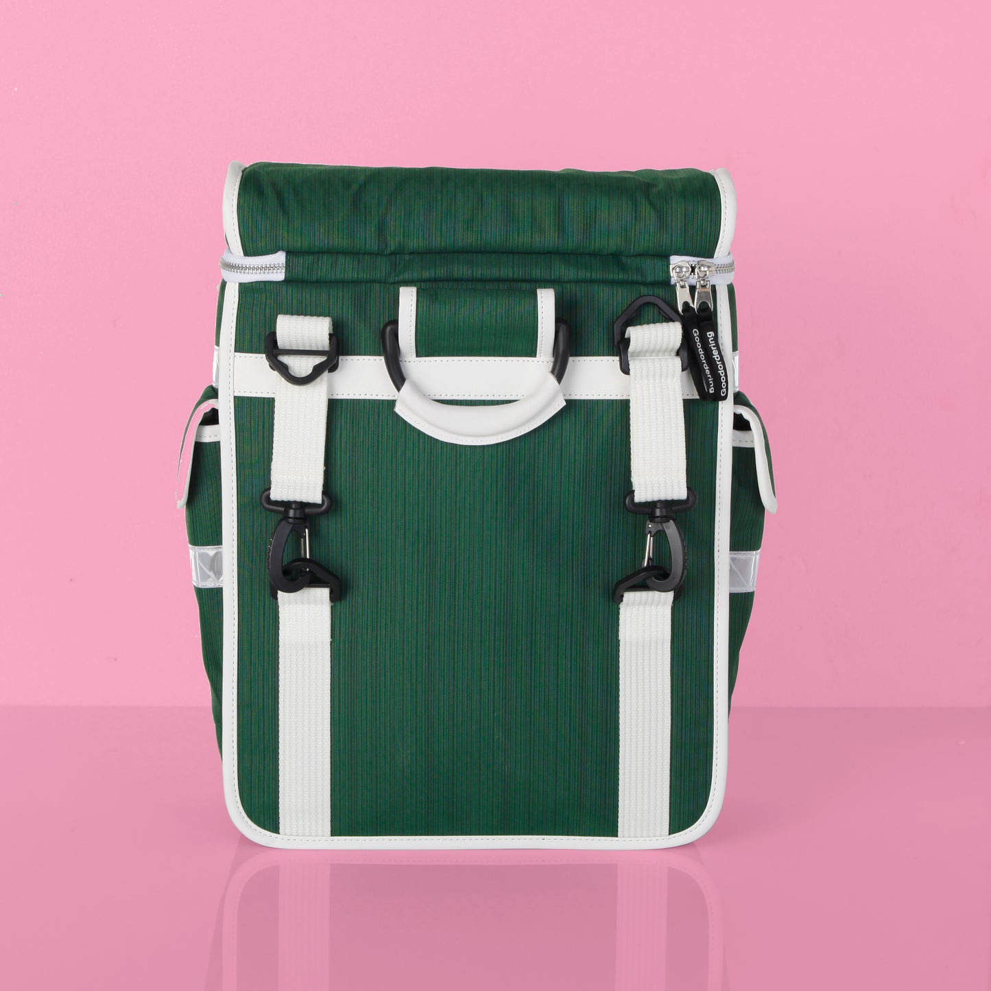 Bicycle Pannier Green Classic