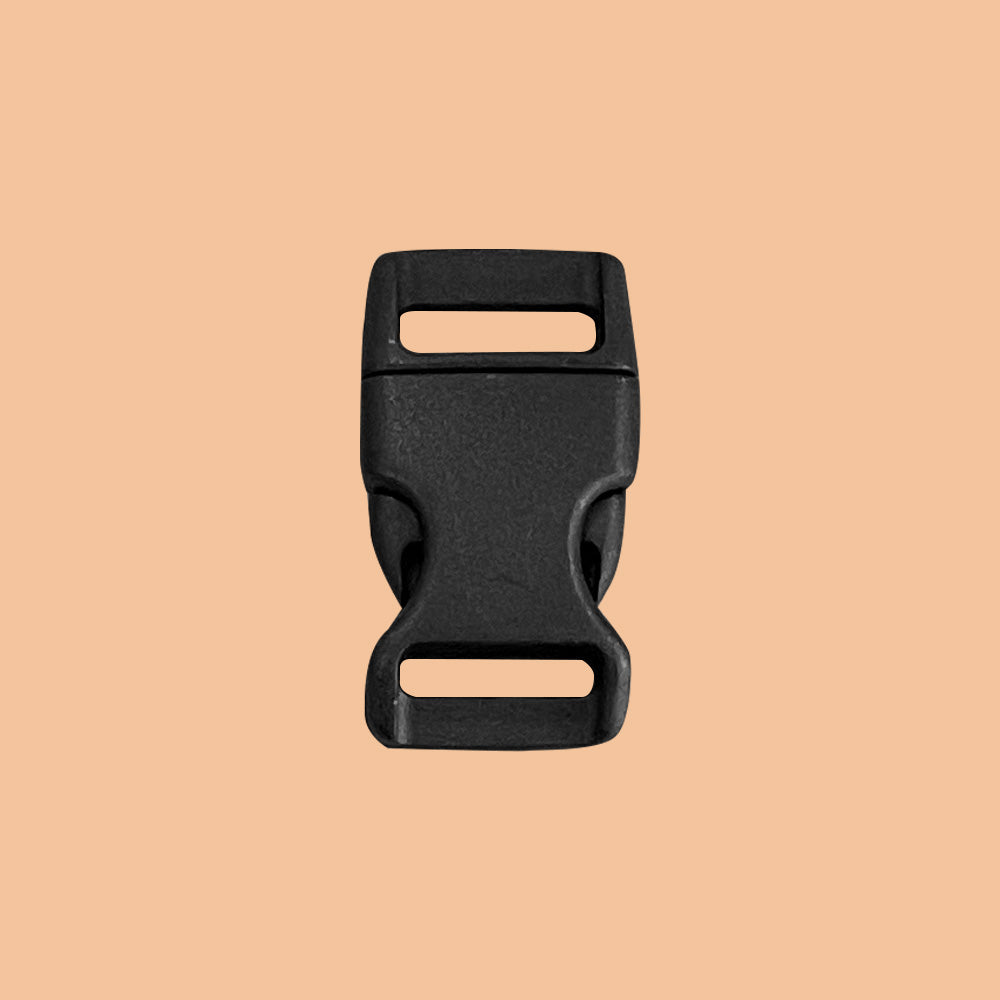 Replacement plastic fastening clip side release buckle