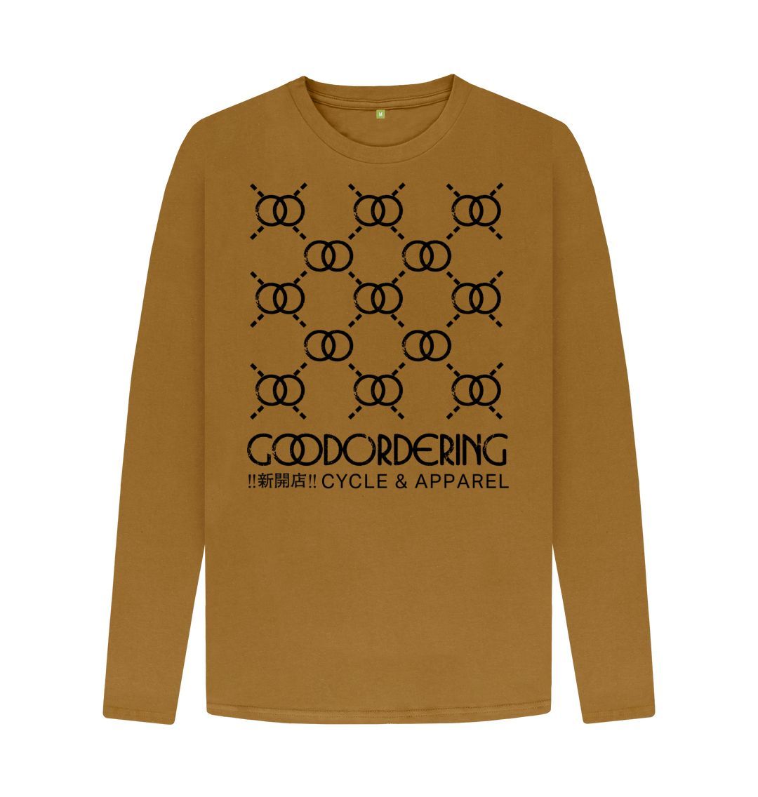 Brown Monogram Long Sleeve Unisex 2