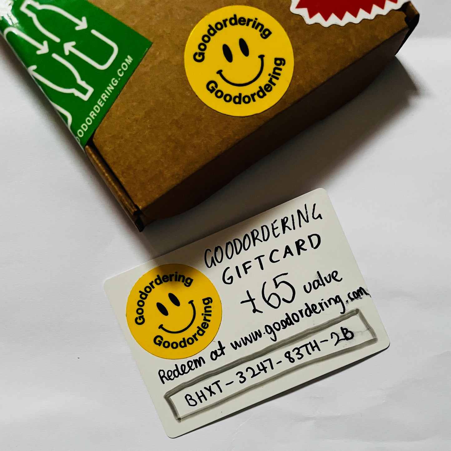 Goodordering gift card