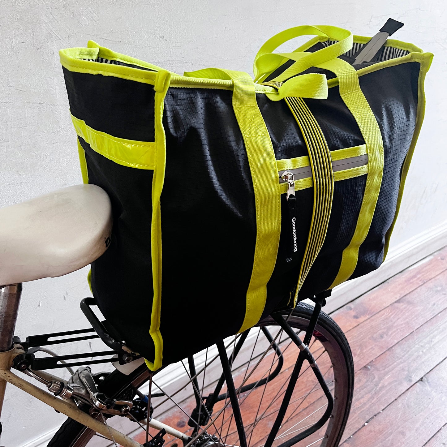 Neon tote backpack pannier