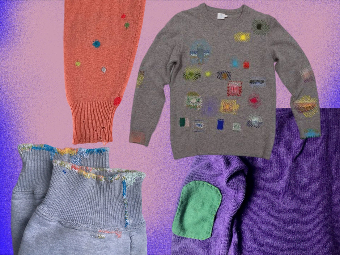 From Holes to Highlights: Why Visible Mending Is Back