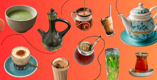 Around the World in Hot Drinks: 10 Cups of Comfort, Caffeine and Culture
