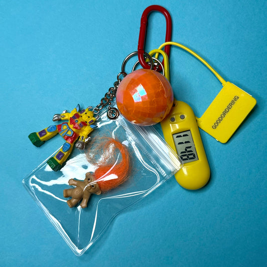Troll transformer bag charm bunch