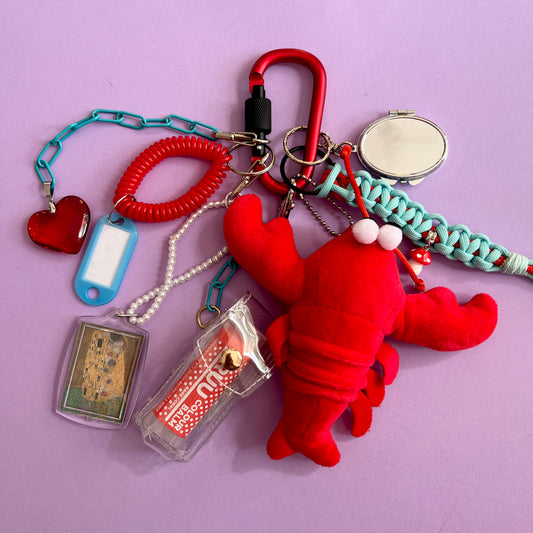 Lobster bag charm