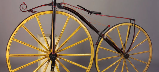 Boneshakers and penny farthings