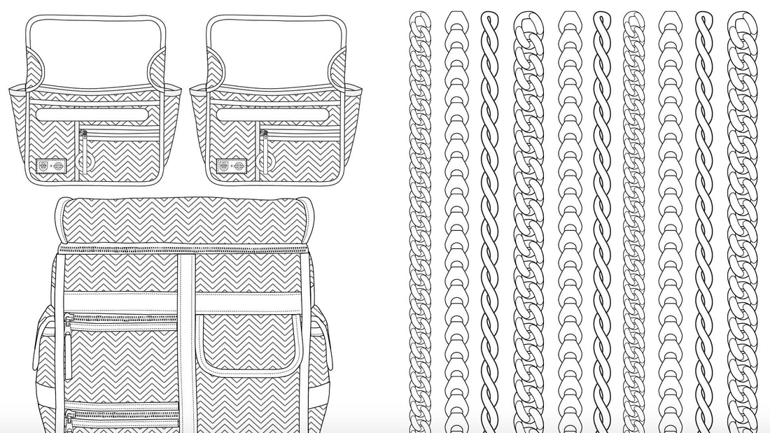 Goodordering colouring-in book