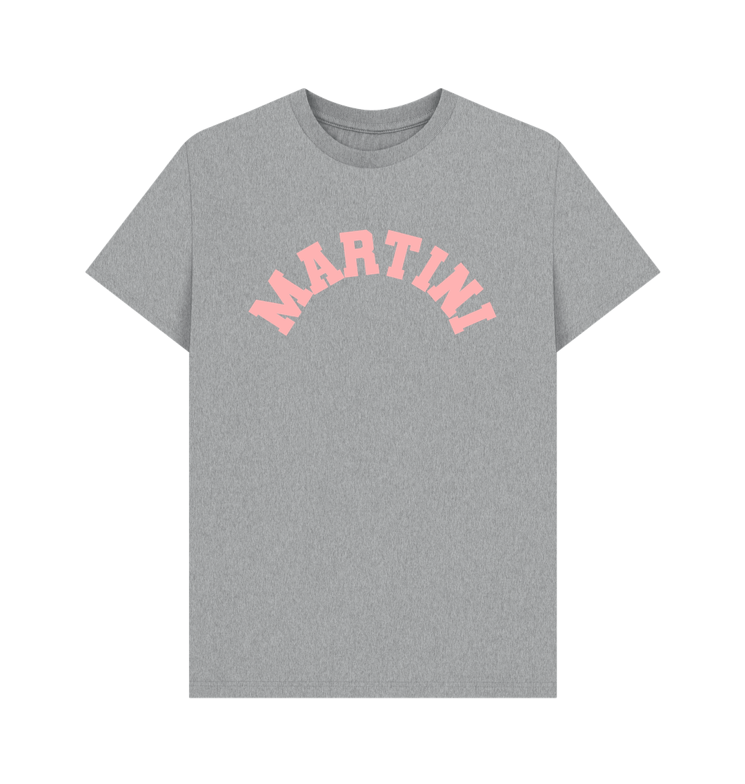 Athletic Grey Martini Varsity T-shirt Unisex