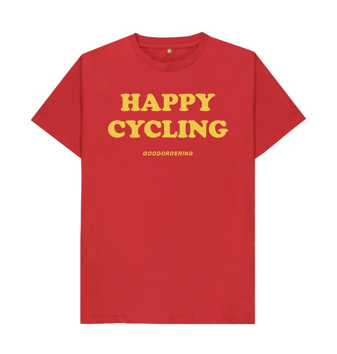 Red Printed T-shirt Front