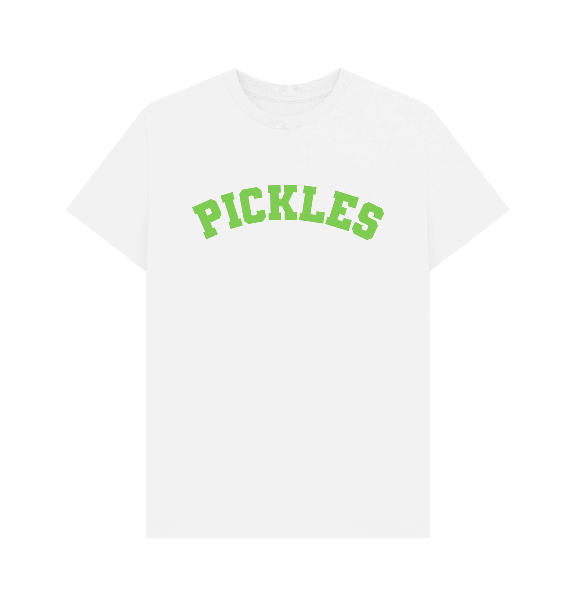 White Printed T-shirt Front