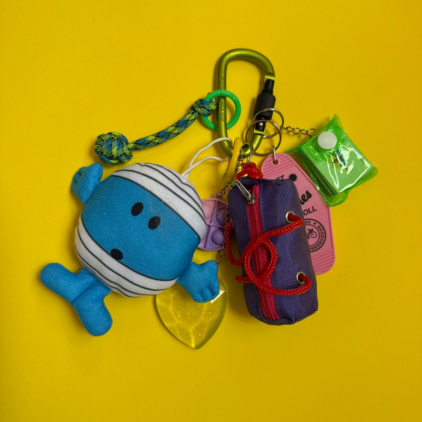 Bag charm and keyring Mr Bump